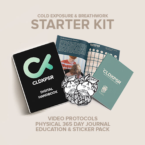 Cold Exposure & Breathwork Starter Kit | Step By Step Video Protocols, Track Your Journey & Education